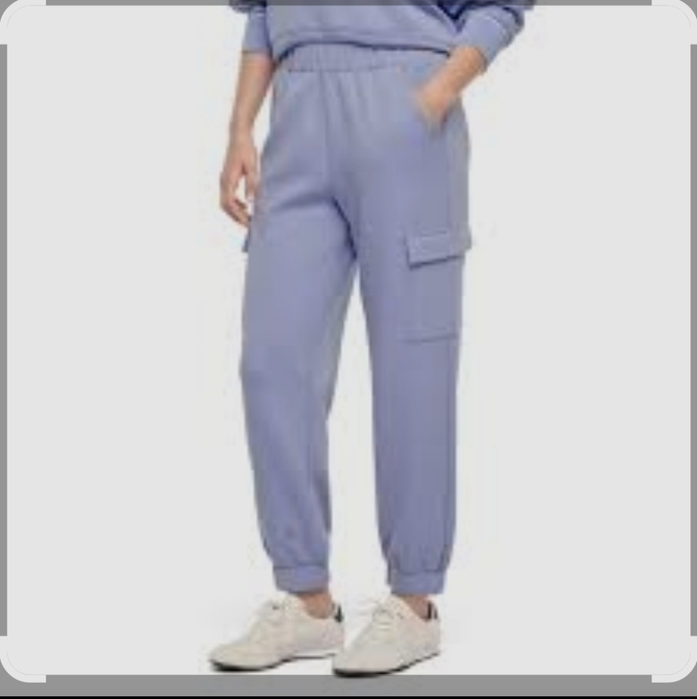 Women's Lavender Cargo Jogger Pants